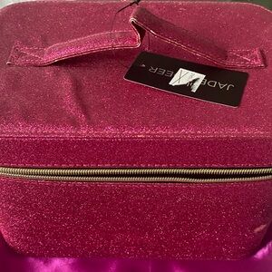 Glitter Pink Travel Cosmetic Case